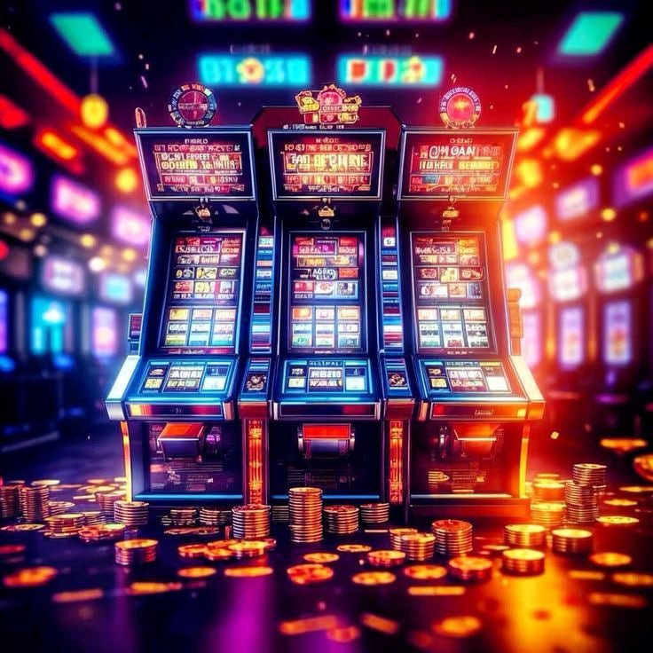 Casino-style entertainment display on bed 4777